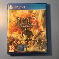 AoT 2 Final Battle PS4