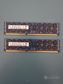 RAM DDR3 2X8GB PC3L-12800R ECC per server