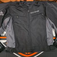 giubbino uomo tg XL harley traforato antivento