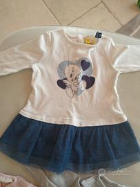 Vestitino e magliette bimba 9/12 medi