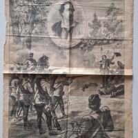 Raro Giornale Epoca 1895 - "Il Valore Italiano"