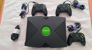 Console Xbox Classic Microsoft Anno 2005 + control