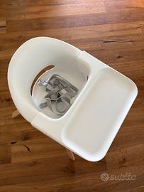 Seggiolone stokke clikk bianco