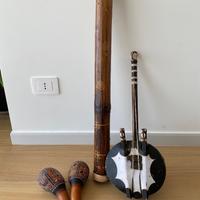 Strumenti musicali etnici da collezione