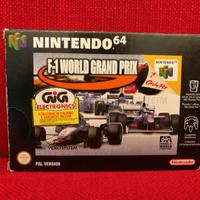 F-1 WORLD GRAND PRIX - NINTENDO 64 - COMPLETO