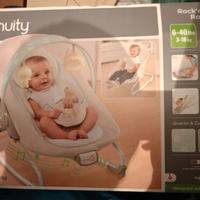 Sdraietta neonati vibra e suoni