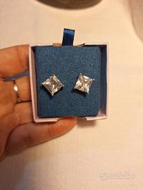 orecchini a bottone in Argento 925- Firenze 