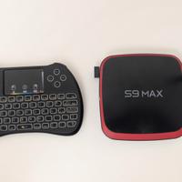 tv box android + telecomando