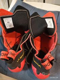 Scarpette La Sportiva Testa rossa n° 42