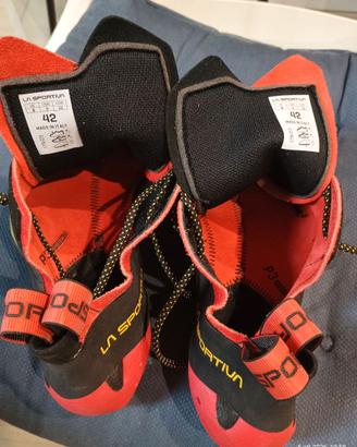 Scarpette La Sportiva Testa rossa n° 42
