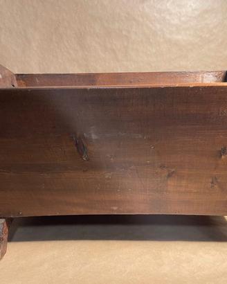 Portariviste Vintage in Legno Massello / Porta leg