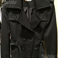 Cappotto giacca donna nero taglia S Made in italy