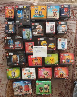 Lego 24 brickheads nuovi sigillati 