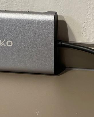 VaKo 12 Ports Docking Station Multiport USB C Hub