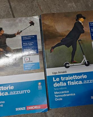 le traiettorie della fisica azzurro 