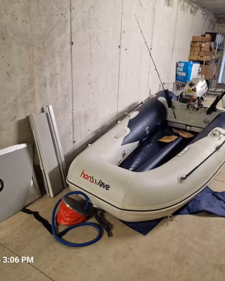 Tender Honda Honwave T25 + motore BF2.3 4T