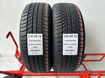 2 gomme 235 60 18 CONTINENTAL INVERNALI