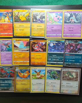 Lotto Carte Pokémon Masterset McDonald's 2025 Ita