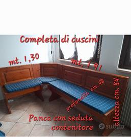 Panca con cuscjni