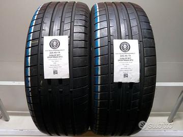 2 gomme 225 45 19 dunlop rft a8108