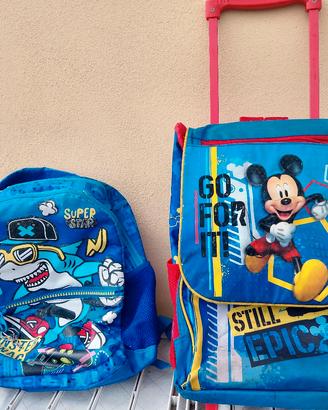 Zaino scolastico trolley 