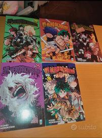 My Hero Academia vol. 22,23,24,25,26