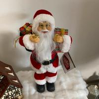 Babbo natale con sacco decorazione natalizia