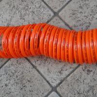 Tubo aria compressa con raccordi rapidi