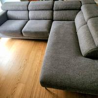 Divano artigianale sfoderabile con le sedute estra