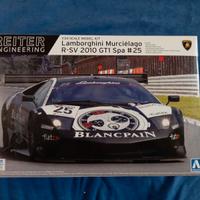 Modello statico Kit Aoshima 1/24 Lambo Murcielago