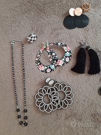 Bigiotteria tonalità nero