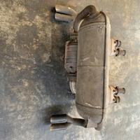 Marmitta con catalizzatori per Ferrari Testarossa