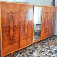 armadio guardaroba 5 ante vintage 