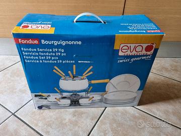 Kit per fonduta e bouguignonne EVA Collection Blu