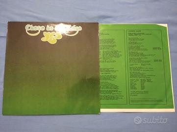 Vinile yes close to the edge