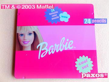 Barbie Vintage 2003 pastelli matite LACCATE NUOVI