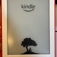 Kindle Bianco Limited + Custodia Red