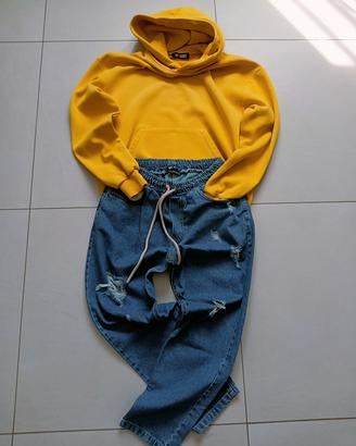 jeans e felpa Up Gent 