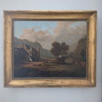 DIPINTO ROMANTICO FRANCESE