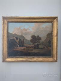 DIPINTO ROMANTICO FRANCESE