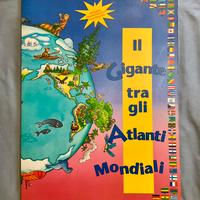 Enorme gigante Atlante Mondiale, 1993,vintage,RARO