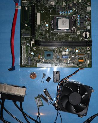 Scheda Madre HP + CPU i3-7100 + Accessori