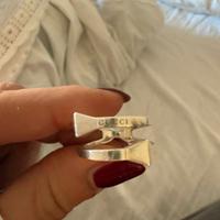 GUCCI Anello Chiodo Argento 925 – Taglia 20