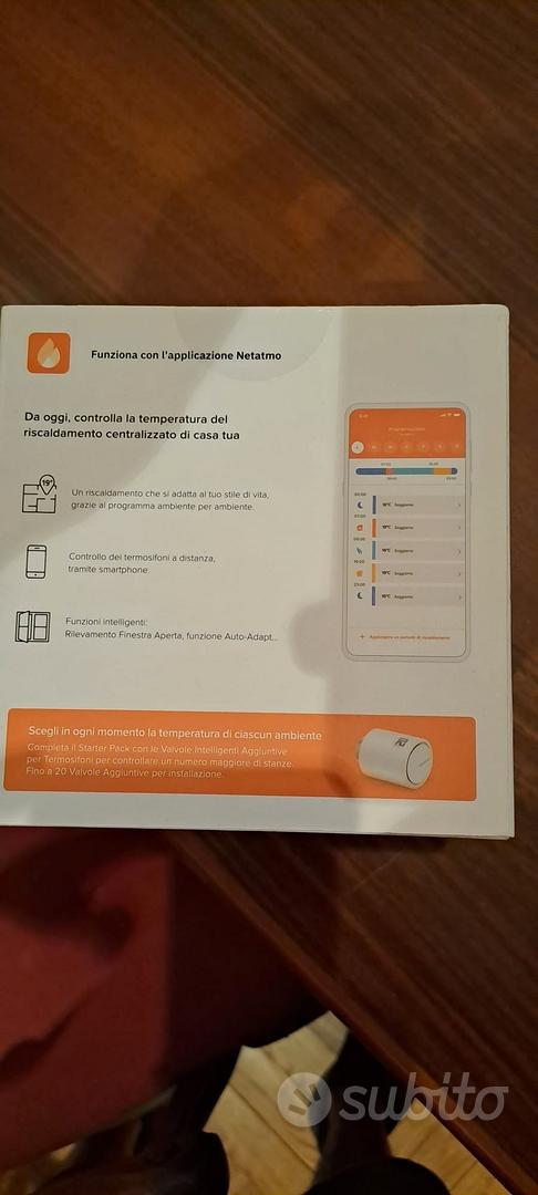 valvole termostatiche wifi NETATMO - Arredamento e Casalinghi In vendita a  Roma