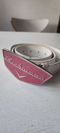 cintura Richmond in vera pelle 