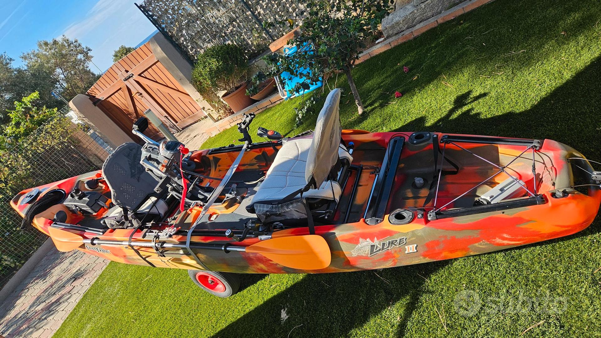 Kayak fishing feefree lure tandem