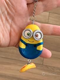 Portachiavi pietra antistress Minion  artigianale