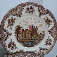 6 piatti JohnsonBros England, Old Britain Castles