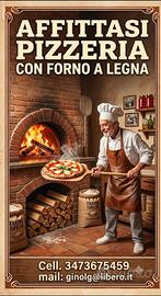  Pizzeria con forno a legna 🍕