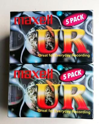 MAXELL ( 5 UR 60 + 5 UR 90)  - 10 cassette audio